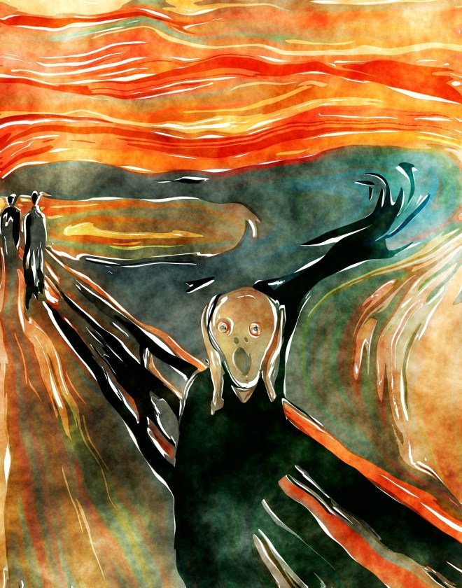 Munch watercolor