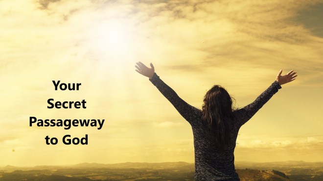 woman outstretched arms to sky